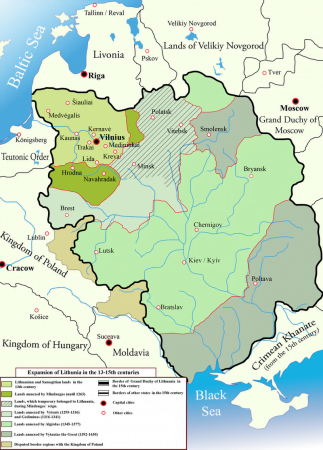 Інкорпорація руських удільних князівств до складу інших держав - 7 клас
