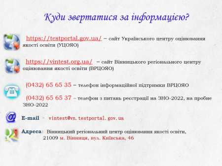 ДПА/ЗНО 2022